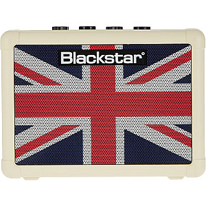 Blackstar Fly 3 Mini 3 inch Guitar Combo Amplifier, Union Jack Grille